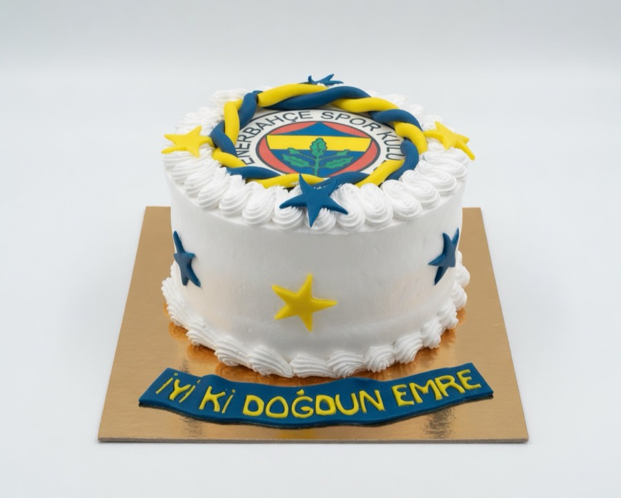 Fenerbahçe Logolu Pasta