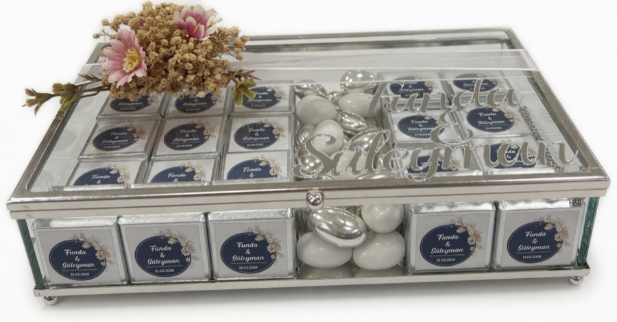 Nişan Çikolatası Tepsisi 8